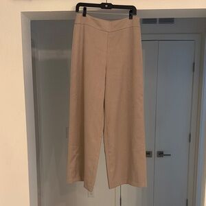 Blaque Label -Revolve Taupe Wide-Leg High-Waist Pants L
